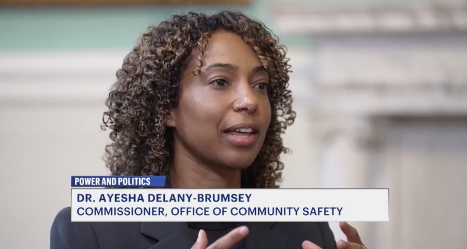 Office of Community Safety Commissioner Dr. Ayesha Delany-Brumsey